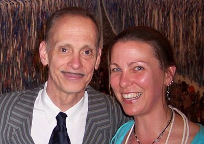 John Waters and Bonnie Mill