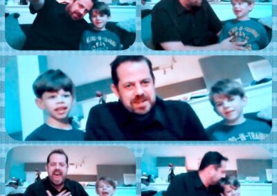 Screenshot collage of host Daniel A. Martin with Ryan Metzger